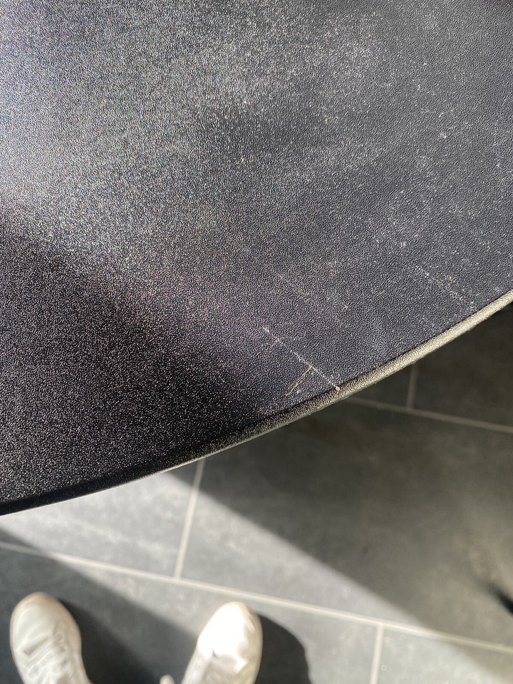 Argos Home Stella Wood Effect Black Kitchen Table And 2 Chairs RRP £120