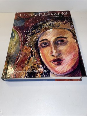 Human Learning by Jeanne Ellis Ormrod (2008, Hardcover) B23