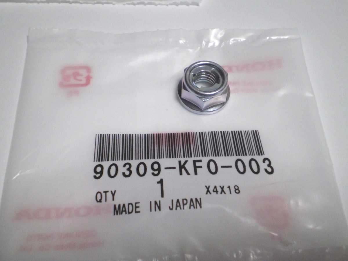 りぃ Honda Monkey Z50JV genuine Nut, Flange 8 (mm) 90309-KF0-003 New