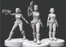 Star Wars Legion Padme Amidale Operative Expansion Proxy Models 3d Printed