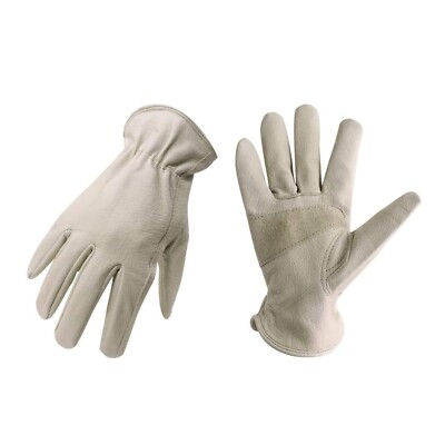 #ad #ad HANDLANDY 1 Pairs Pigskin Leather Work Gloves for Men amp; Women $12.99