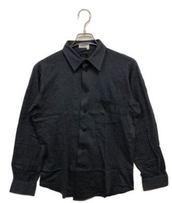 Yohji Yamamoto COSTUME D’HOMME SHIRT Yohji Yamamoto Long Sleeve Shirt COSTUME D'HOMME Indigo Size XL