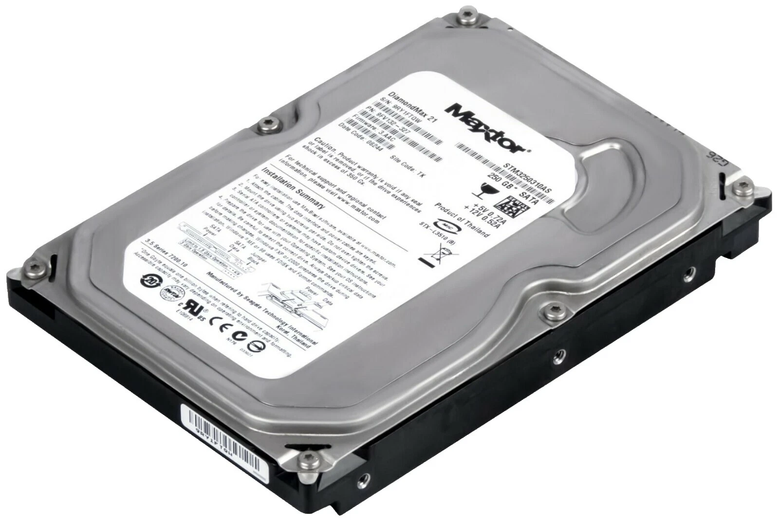 Maxtor Hot Swap SAS Internal Hard Disk Drives