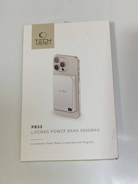Tech-Protect PB-33 Lifemag Power Bank 5000Mah 15W Mit Magsafe - Silber _0.16_5-image