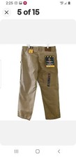 Justin FR Pants Men's 36 New JW11000 TN Tan Khaki Flame-Resistant Ripstop Work