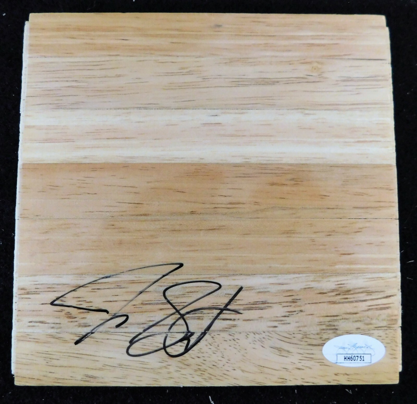 Jason Smith Autographed Signed New Orleans Pelicans 6x6 Floorboard JSA Authenticated 