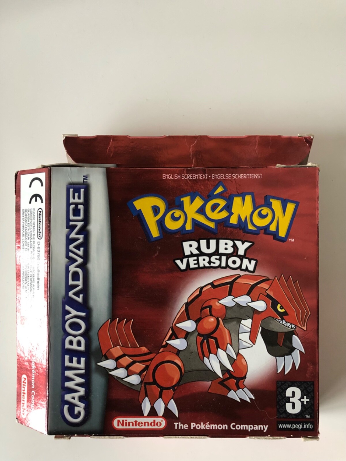Pokemon Ruby Gameboy Advance Boxed (Damaged) UK version eBay