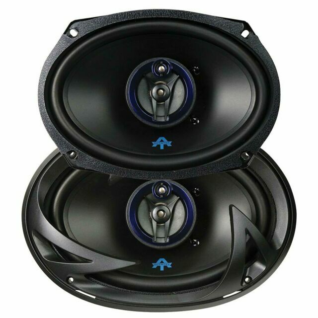 autotek ats693 6x9 inch 3 way full range speaker black for sale online ebay