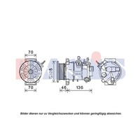 Kompressor Klimaanlage Passend FüR Jeep Patriot Compass Dodge Caliber