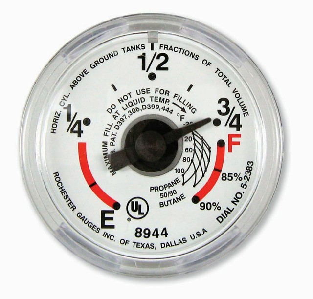 Manchester Tank Propane Tank Gauge for RVs Limited 90 Day Warranty