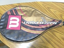 WILSON MATCH POINT SERIES 6000 LIGHT ALLOY OVERSIZED TENNIS RACQUET W/COVER
