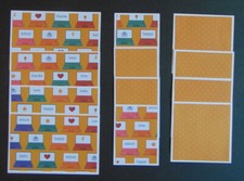  2497 SCHOOL COMPUTERS TECHNOLOGY SCRAPBOOK MAT SET CARDS EPHEMERA - TONYA