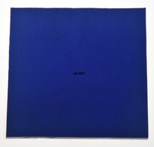 1118.30 TRANSPARENT MIDNIGHT BLUE 3" x 3" BULLSEYE 3mm THICK GLASS 90 COE