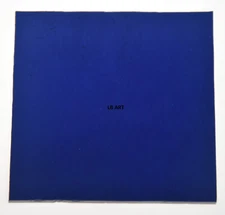 1118.30 TRANSPARENT MIDNIGHT BLUE 3" x 3" BULLSEYE 3mm THICK GLASS 90 COE