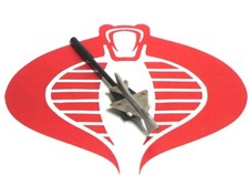 HOT WHEELS Air Defenders Grey JET and Holder Stand Mattel 