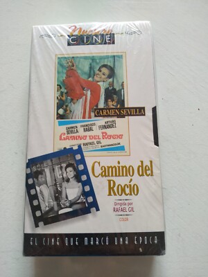 Camino del Rocio Carmen Sevilla Rafael Gil - VHS Cinta Español Nueva