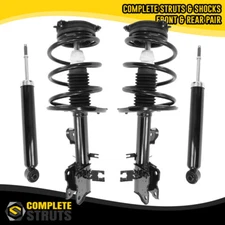 Front Complete Struts & Rear Gas Shock Absorbers for 2011-2017 Nissan Quest