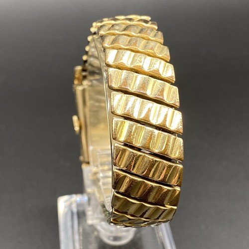 Vintage Bulova Watch Mechanical 21 Jewels 7AK USA Deco Style 10k Gold Filled - Picture 4 of 8