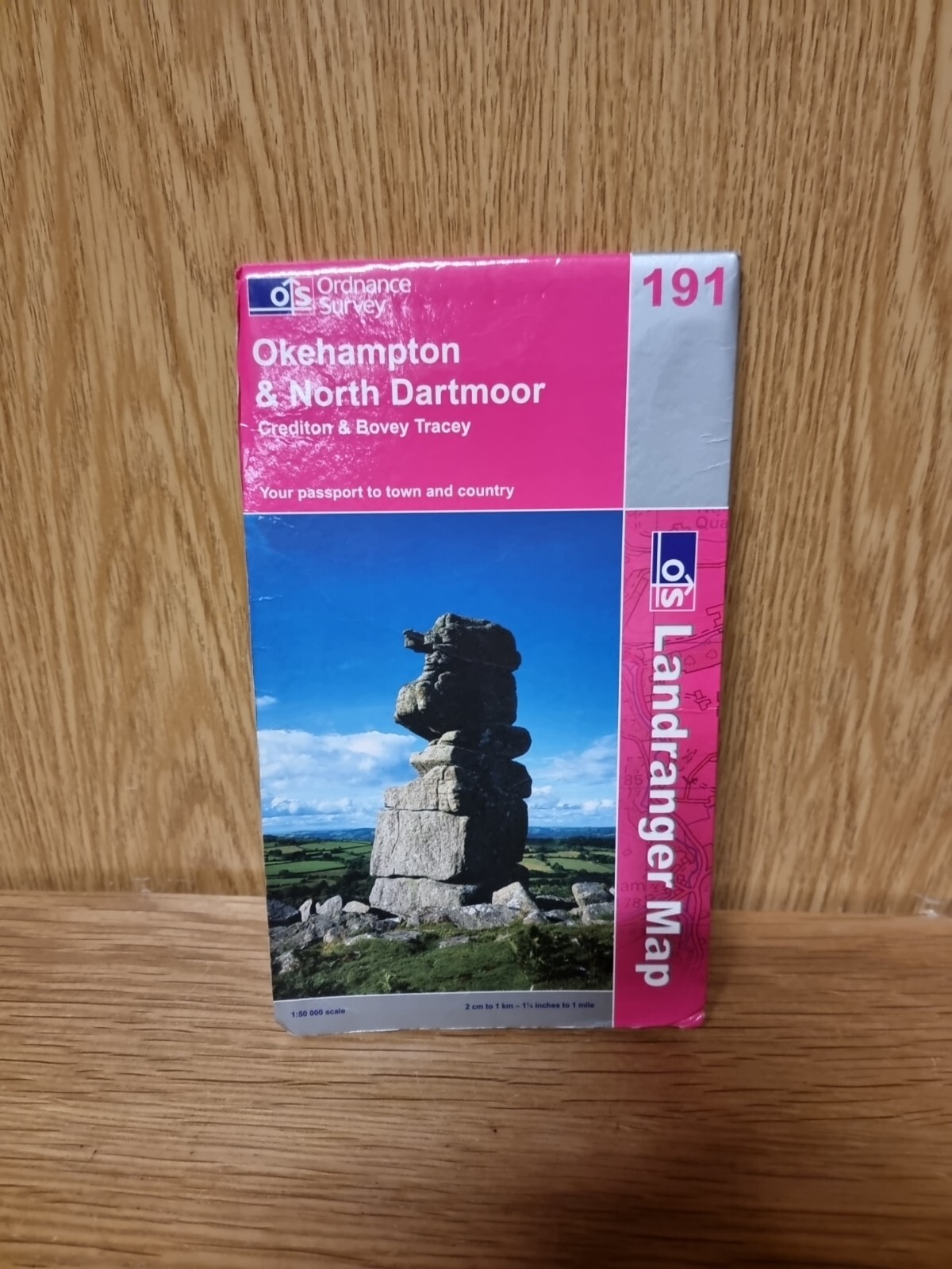 Okehampton and North Dartmoor (Landrange... by Ordnance Survey Sheet map, (I5)