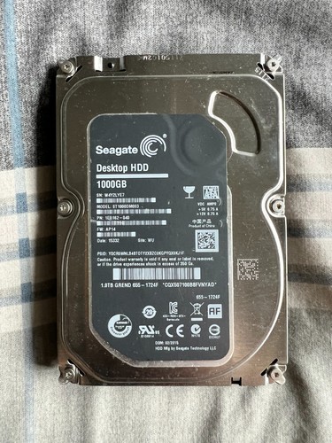 Seagate Barracuda ST1000DM003 1TB 3.5" Desktop Hard Disk Drive HDD SATA