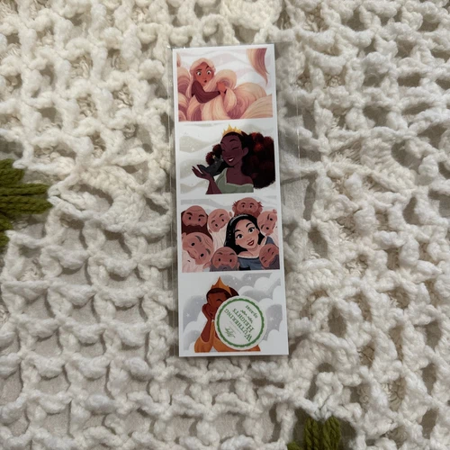 LitJoy Crate Princess Bookmark By Sarah Conradsen - Rapunzel, Tiana, Snow White