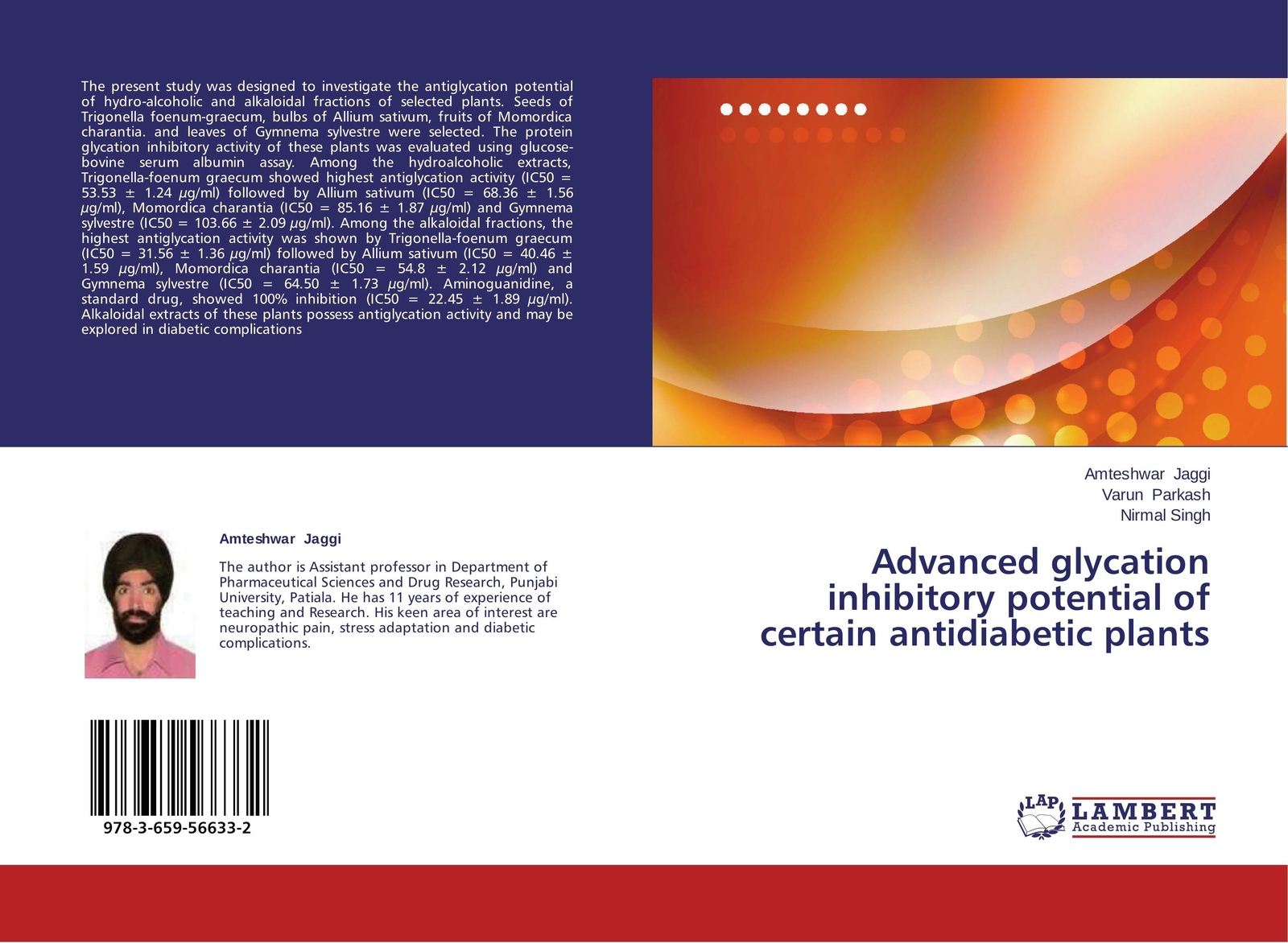 Thumbnail - Amteshwar Jaggi (u. A.) | Advanced Glycation Inhibitory Potential Of