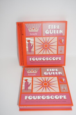 Benefit Fouroscope Palette ~ Fire Queen ~ NIB Hoola Starlette Soulstice Blaze