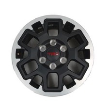1 Wheel Rim For Tacoma Like New Oem Black W-machined Lip 1 Wheel Rim For Tacoma Like New Oem Black W-machined Lip