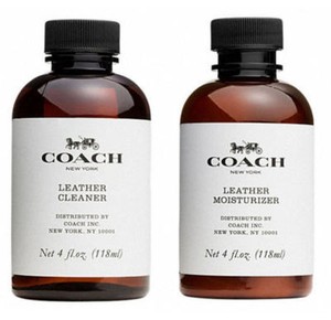 coach leather cleaner and moisturizer set