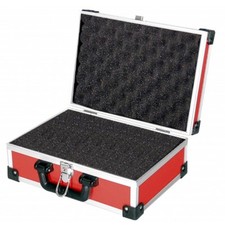 Alu Kamerakoffer Transport box case koffer mit Rasterschaumstoffeinlage, 60124_S