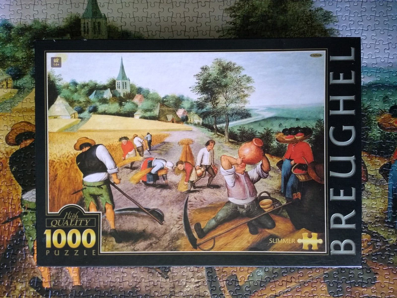 D-Toys Pieter Brueghel the Younger Summer 1000 Piece Puzzle