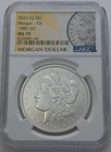 1881 CC Morgan Silver Dollar NGC MS70 First Day Morgan Label 2023 Fiji Mint .999