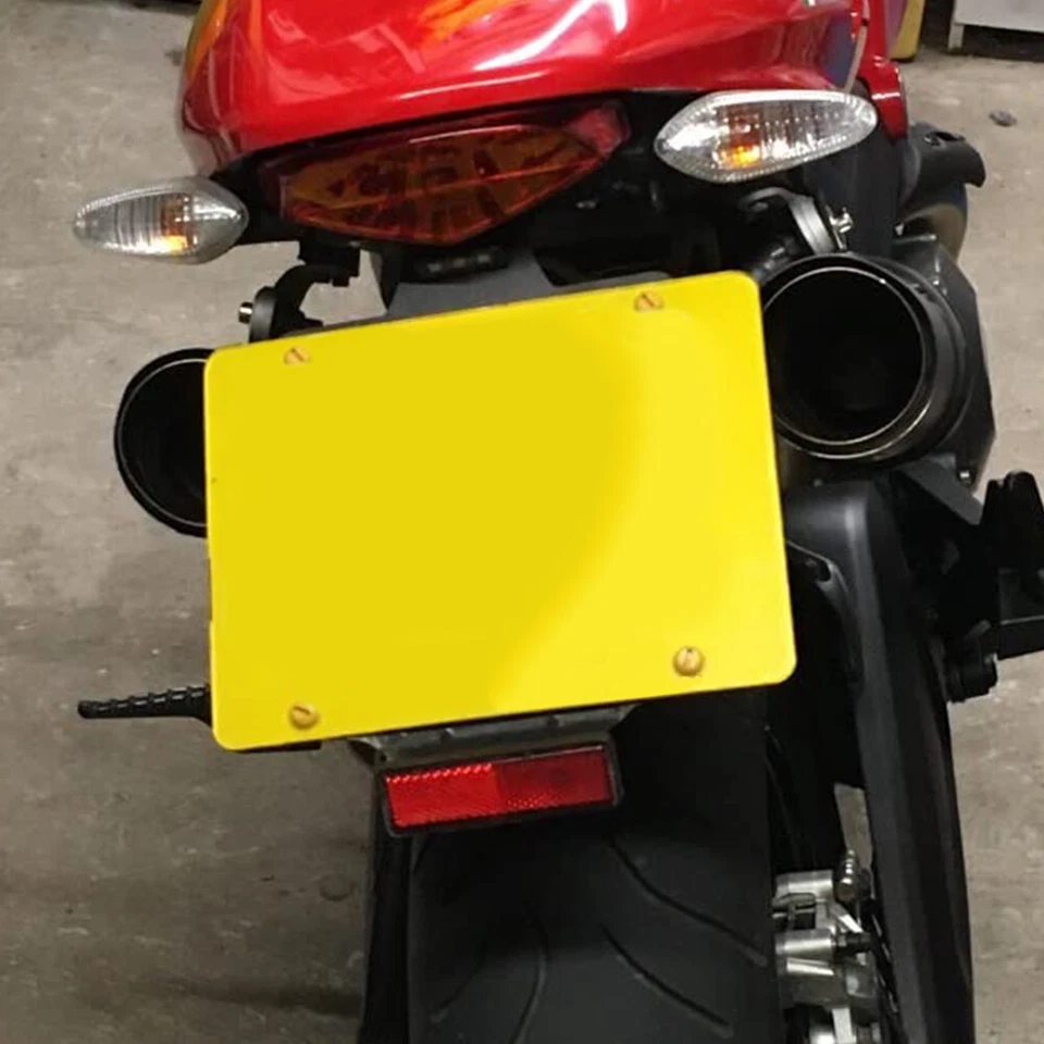 Soporte de matrícula apto para Ducati MONSTER796/796evo 1100/1100evo Foto 2 de 4
