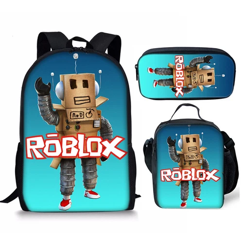Roblox Game Backpack School Rucksack Shoulder Bag Lunch Bag Pencil Kids Gift new - Picture 19 of 50