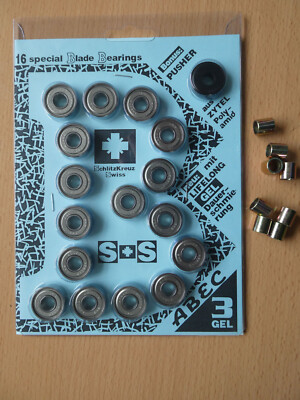 16 Stück Kugellager 608ZZ ABEC 1,3,5,7 Für Inline Produktbild-Vorschau 2