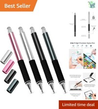 Universal 2-in-1 Capacitive Stylus Pen Set   High Precision for iPhone  Android