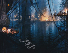 PAMELA BETTS signed Autogramm 20x25cm STAR WARS in Person autograph COA EWOK