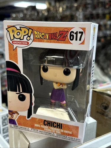 Funko Pop! Vinyl: Dragon Ball Z - Chichi 4” Figure #617 w/ PROTECTOR =VAULTED=