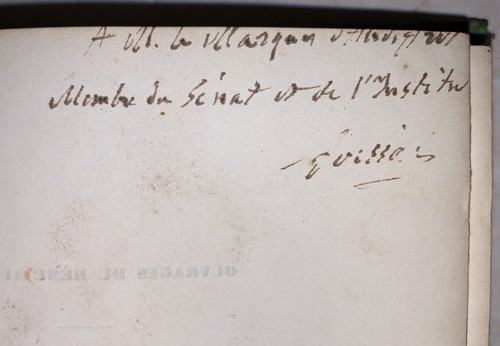SIGNED, 1860, 1st Ed, P FOISSAC, HYGIENE PHILOSOPHIQUE DE L'AME, LEATHER, FRENCH - Picture 3 of 6