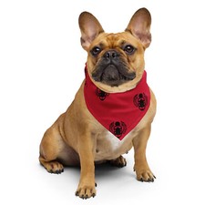 All-over print bandanna Scarab Red 