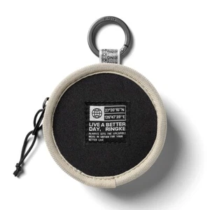 Pour Galaxy Buds AirPods et universel Ringke [Mini Pochette Tambourine] Sac rond