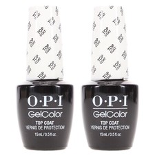 Opi Gelcolor Soak Off Gel Original Top Coat Combo 2pcs 2023