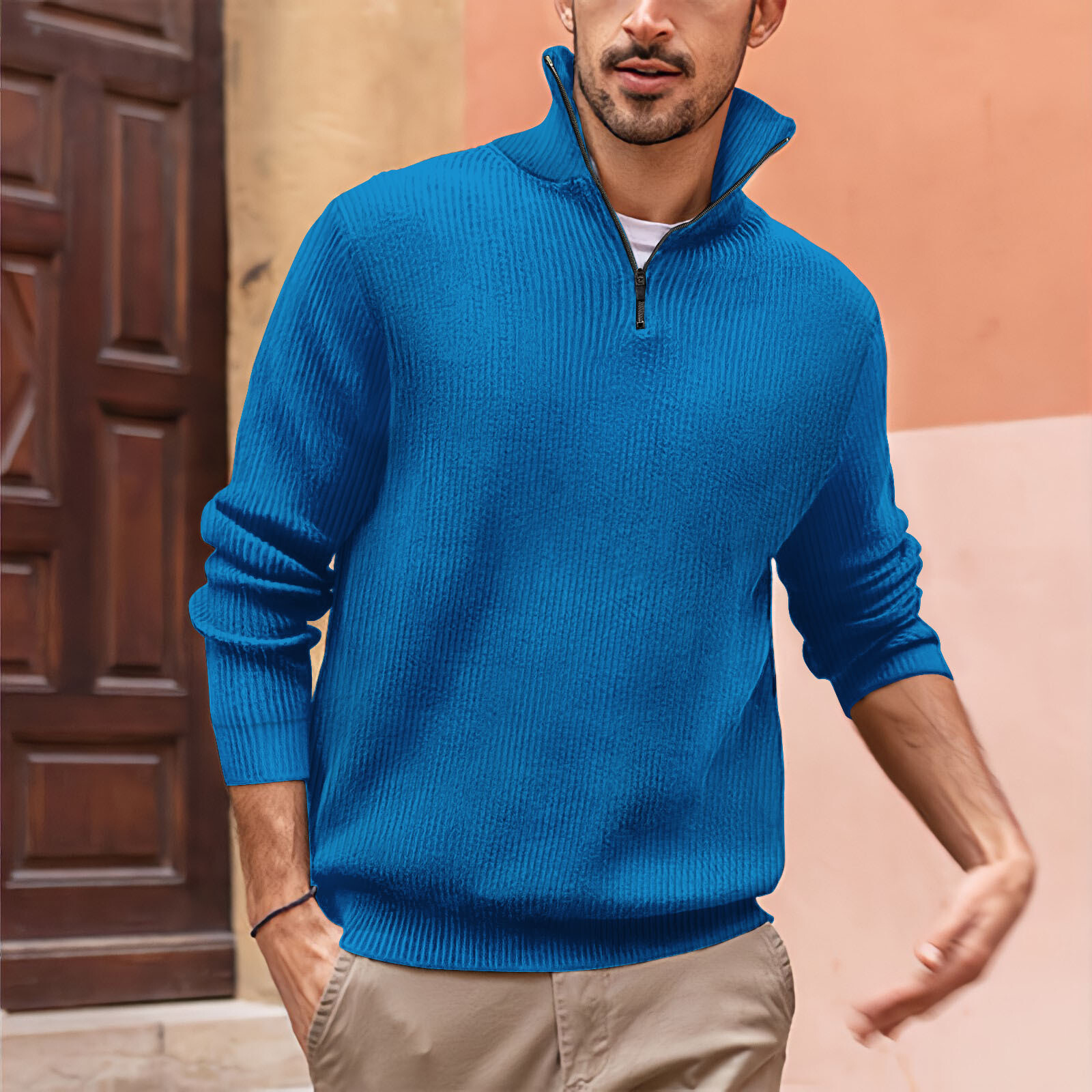 zippered turtleneck dickies