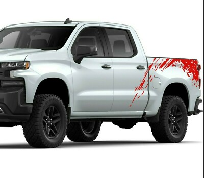 Calcomanías TRAIL BOSS En Mate / Apagón Para Chevy Silverado – Gráficos Originales GM, Fabricados En EE.UU.