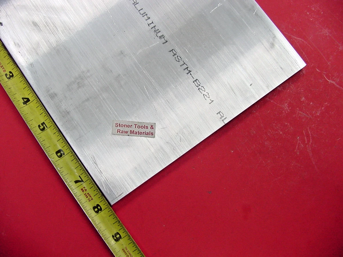12 Pieces 3/16 X 2 ALUMINUM 6061 T6 FLAT BAR 8.75 long Extruded Mill Stock