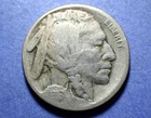 1916-S Buffalo Nickel  VG/F details