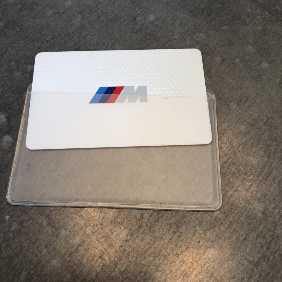 L@@K BMW M Motorsport Series Digital Key Card 7 927 728-01 White card L@@K - Image 4 of 4