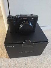 Fujifilm X100VI 40.2MP Digital Compact Camera, Black, 200 shutter count