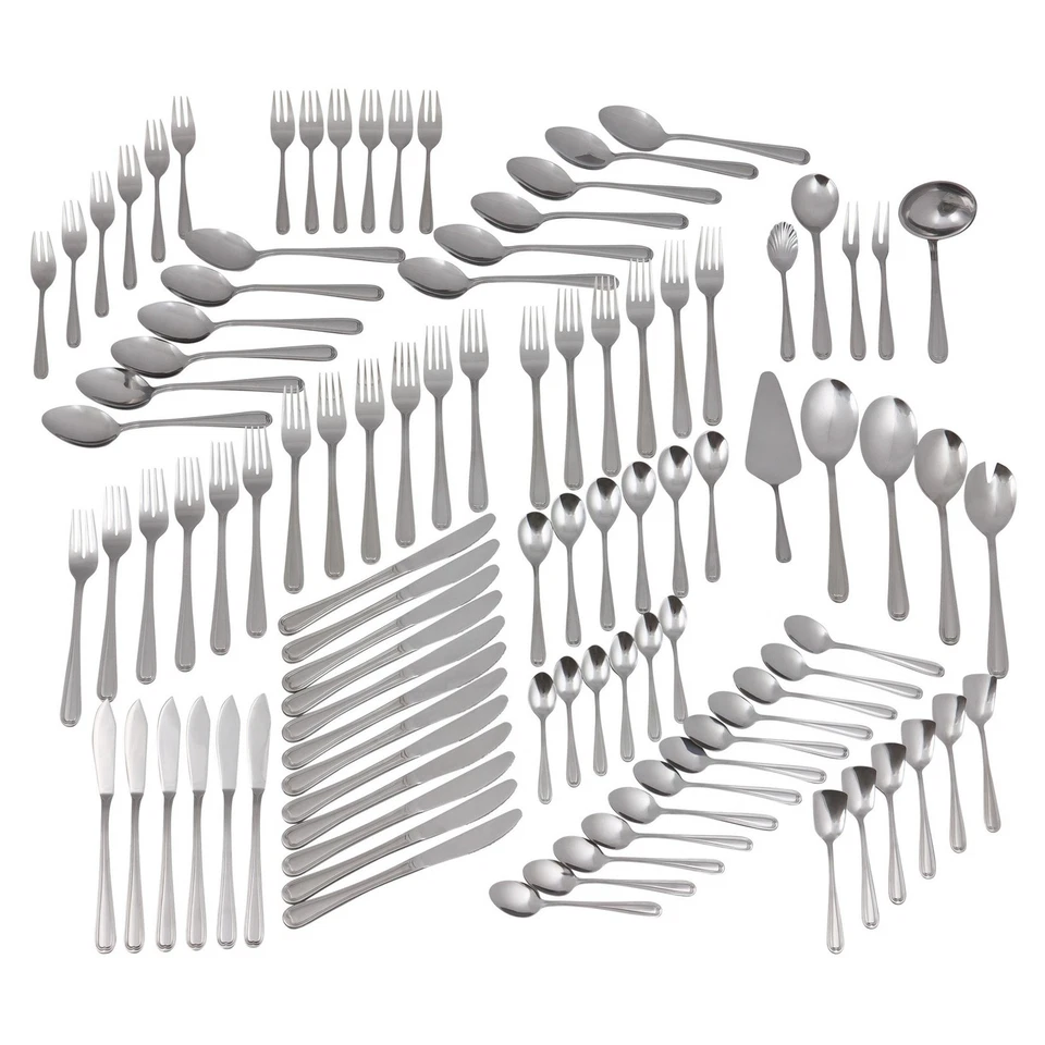 GRÄWE Besteckset Tafelbesteck 100-tlg. für 12 Personen Menübesteck Edelstahl