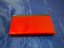 Nintendo DS Lite Crimson Handheld System - Red/Black tested works